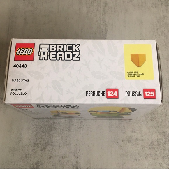 Lego BrickHeadz Pets Budgie & Chick Set (#40443) - Picture 5 of 8